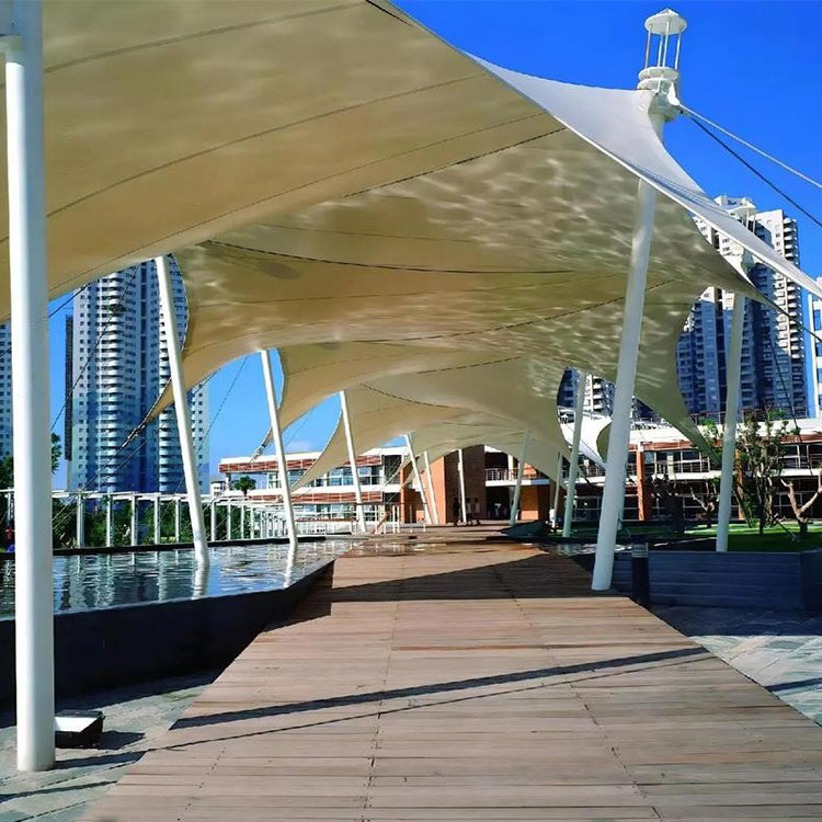 香格里拉市膜结构景观棚