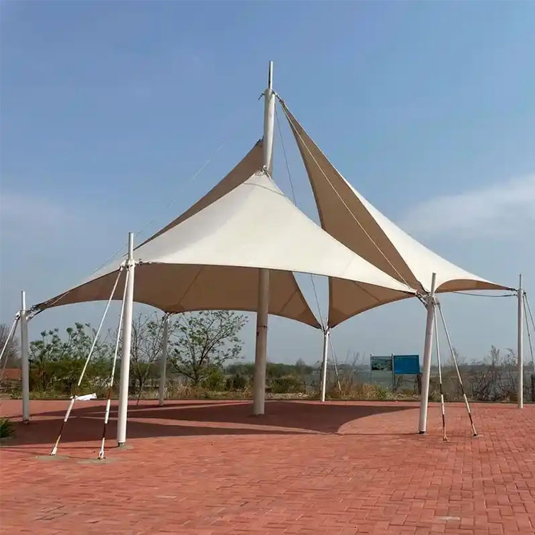 香格里拉市膜结构景观棚