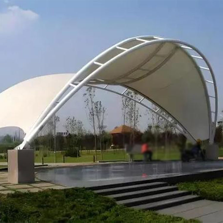 香格里拉市膜结构景观棚