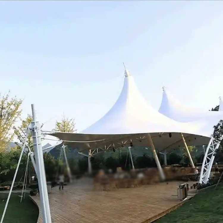 香格里拉市膜结构景观棚