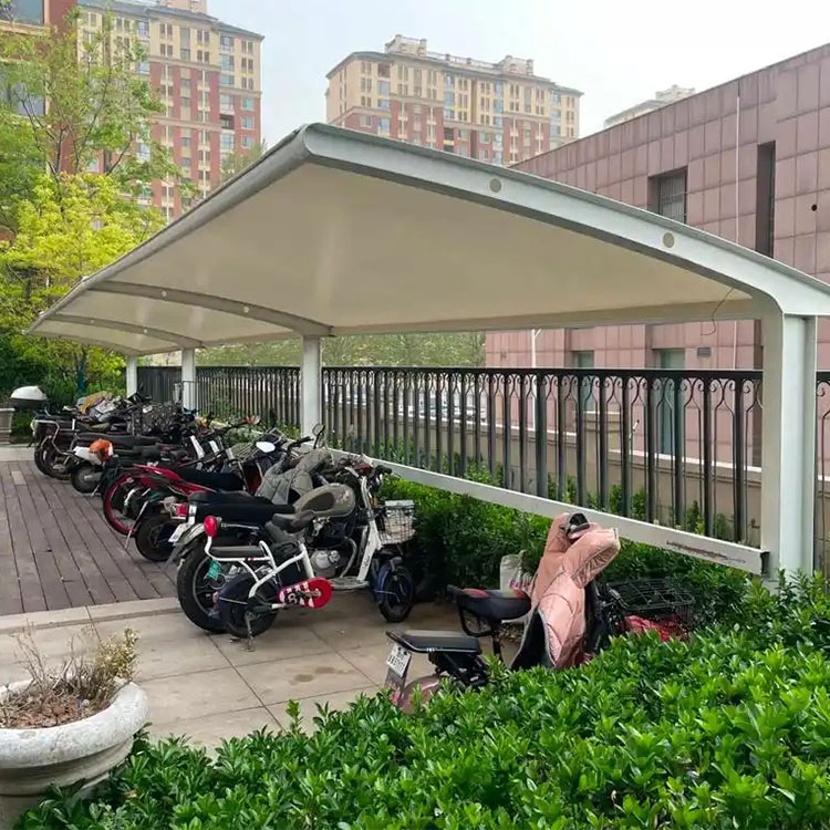 香格里拉市膜结构电动车棚