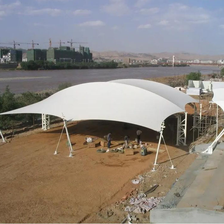 香格里拉市膜结构汽车棚